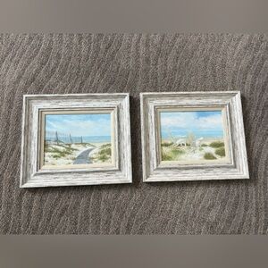 Beach photo picture set